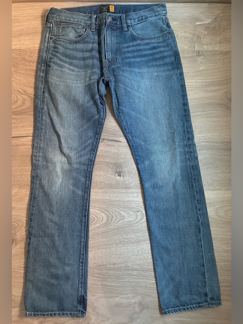 J Crew Jeans Men’s 32x32 484 Straight Denim Medium Wash Preppy